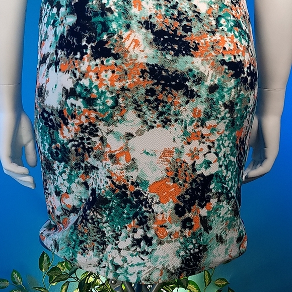 NWOT Pinkblush floral Maternity midi Dress Size L - Picture 10 of 17